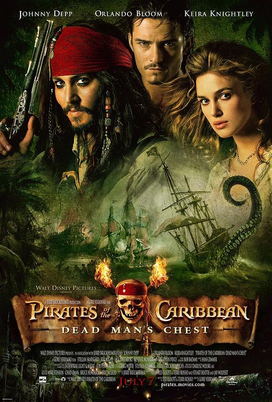 加勒比海盗2：亡灵的宝藏 Pirates of the Caribbean: Dead Man's Chest