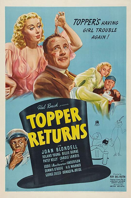 礼帽回归[简繁英字幕].Topper.Returns.1941.1080p.BluRay.x265.10bit.FLAC.2.0-SONYHD 4.73GB